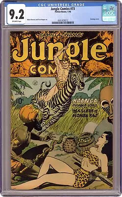 Buy Jungle Comics #73 CGC 9.2 1946 4341429013 • 648.49£