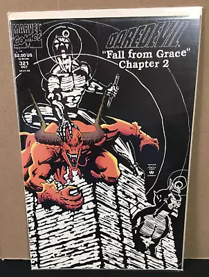 Buy Marvel Daredevil #321 Comic Book 1993 Fall From Grace Chapter Two Glow In Dark • 1.57£