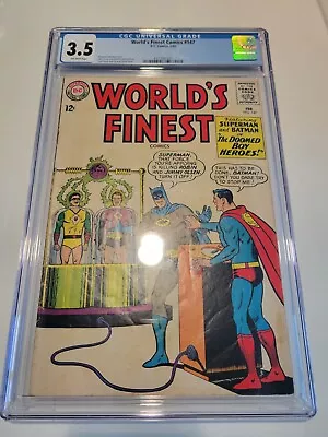 Buy World’s Finest Comics #147 CGC 3.5 Silver Age Superman Batman 12 Cent • 37.73£