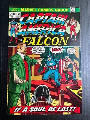 Buy CAPTAIN AMERICA #161 May 1973 2nd Appearance Peggy Carter  • 31.62£