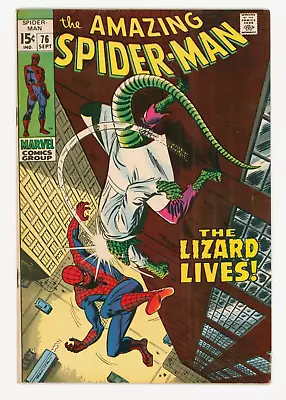 Buy Amazing Spider-Man #76 F-VF 7.0 Versus The Lizard • 69£