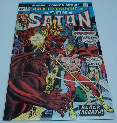 Buy MARVEL SPOTLIGHT #15 (Marvel Comics 1974) SON OF SATAN (FN/VF) • 13.45£