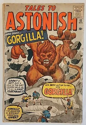 Buy Tales To Astonish 12 Good+ £68 1960. Postage On 1-5 Comics 2.95.  • 68£