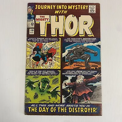 Buy Journey Into Mystery With Thor #119 1965 FN Cent Copy • 78£