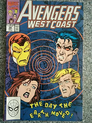 Buy Avengers West Coast #58 - Marvel Comics 1990 • 1.25£