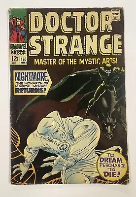 Buy Doctor Strange #170. July 1968. Marvel. Vg. Ancient One! Nightmare! • 35£