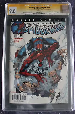 Buy Amazing Spider-Man V2 #30 CGC 9.8 - 1st Ezekiel, Morlun (2001) - Dual Signed • 179.95£