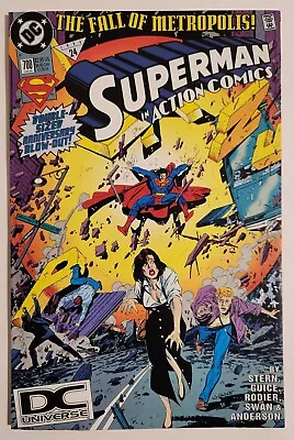 Buy Action Comics #700 (1994) FN/VF DC Universe DCU UPC Logo Variant Superman • 5.59£