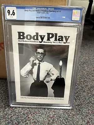 Buy Body Play And Modern Primitives Quarterly #v1 #1 CGC 9.6 (Insight Studios 1992) • 788.36£