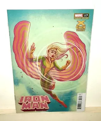 Buy IRON MAN #17 SOUZA X-GWEN VARIANT (Marvel Comics 2022)1st Print • 3.50£