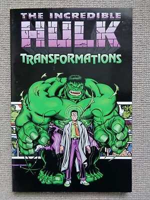 Buy Incredible Hulk: Transformations Paperback 2001. 0785102620 New But With Wear  • 7.95£