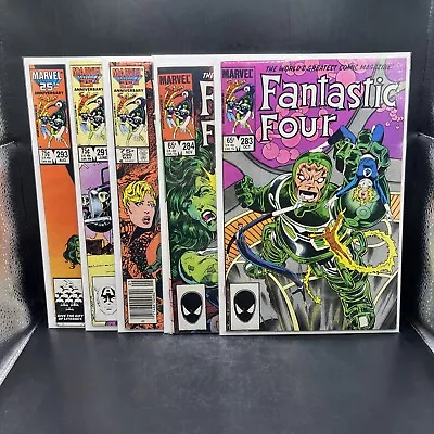 Buy Fantastic Four Lot Of 5 Books. Issue #’s 283 284 290 291 & 293. (A44)(38) • 15.74£