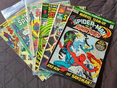 Buy Amazing Spiderman Silver Age Marvel Comic 'Lot Of Six Books' 1 4 5 105 107 123 • 395.11£