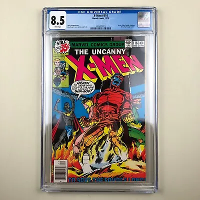 Buy (Uncanny) X-Men #116 (1978) CGC 8.5, 1st Wolverine Healing Power • 59.37£