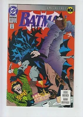 Buy Batman #492 **RARE** 2nd Print Knightfall Part 1 NM DC 1993 • 5.23£