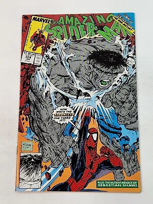 Buy Amazing Spider-Man 328 DIRECT Final Todd McFarlane Issue Hulk Copper Age 1990 • 23.65£