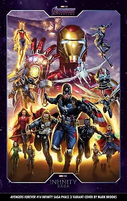 Buy Avengers Forever #14 Brooks Infinity Saga Phase 3 Variant (15/02/2023) • 3.30£