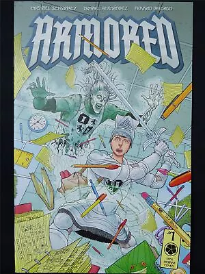 Buy ARMORED #1 - May 2024 Clover Press Comic #2F • 4.85£