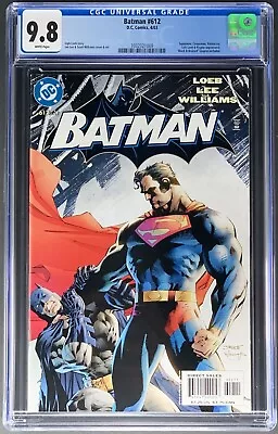 Buy Batman #612 1st Print CGC 9.8 Jim Lee Cover & Art - Hush Superman Catwoman • 119.89£
