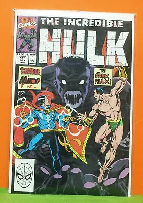 Buy Incredible Hulk #370 - Marvel Comic 1990 **beauty!** (with Dr. Strange & Namor) • 7.91£