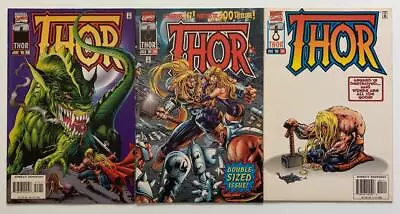 Buy Thor #499 To #501. (Marvel 1996) 3 X VF+/- Condition Issues. • 24.50£