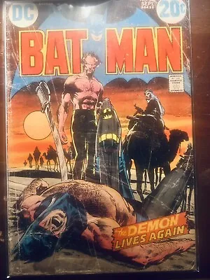 Buy BATMAN #244 1972 RAS AL GHUL TALIA DC Comic Book NEAL ADAMS Dick Giordano Art • 79.43£