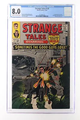 Buy Strange Tales #138 - Marvel 1965 CGC 8.0 1st Appearance Of Eternity. Dormammu, B • 156.91£
