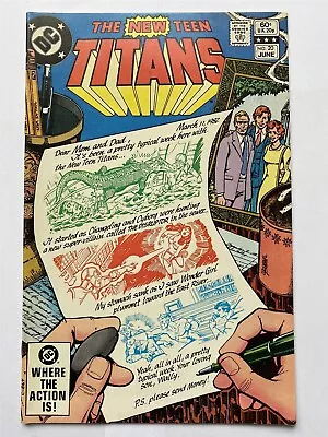Buy THE NEW TEEN TITANS #20 Wolfman Perez DC Comics 1982 VF • 2.95£