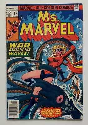 Buy Ms. Marvel #16 KEY 1st App Raven Darkholme Mystique Cameo (Marvel 1978) FN/VF • 90£