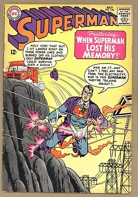 Buy Superman 178 VG+  Swan Cover! 1st Torr The Terrible + Rogg + Vikk! 1965 DC U714 • 21.59£