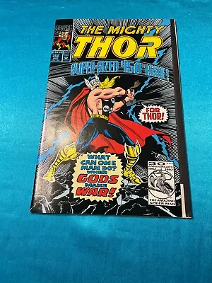 Buy Thor # 450 Issue! Aug. 1992, Tom Defalco! Ron Frenz! Fine Condition • 2.97£