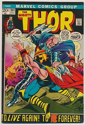 Buy The Mighty Thor #201 Comic Book - Marvel Comics! • 16.09£