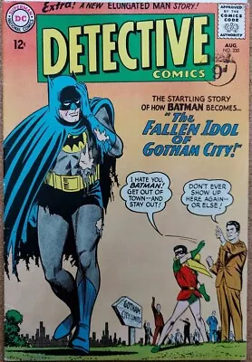Buy Detective Comics #330 (1964) Fn 6.0   The Fallen Idol Of Gotham City!  • 35£