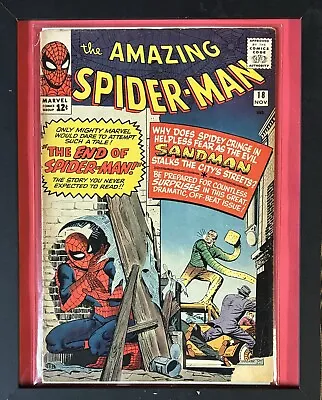 Buy Amazing Spider-Man #18 (1964) - 1st Ned Leeds! - Key! • 189.22£