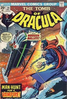 Buy Marvel Comics Tomb Of Dracula Vol 1 #20 1974 5.0 VG/FN 🔑 • 17.65£