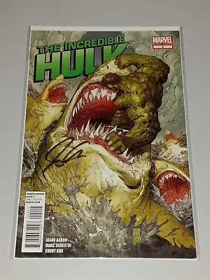 Buy Hulk Incredible #2 Signed Nm (9.4 Or Better) Marvel Comics January 2012 • 8.99£