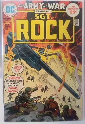 Buy Our Army At War Feat Sgt. Rock #277 DC Comics 7.5 VF- Kubert Art Cover • 19.18£