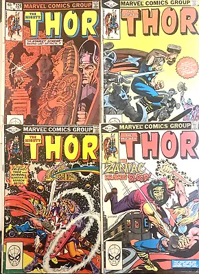 Buy Thor. 1st Series # 319, 322, 323 & 326. (4 Issue Lot).  May-dec. 1982. Vg-vg/fn • 15.99£