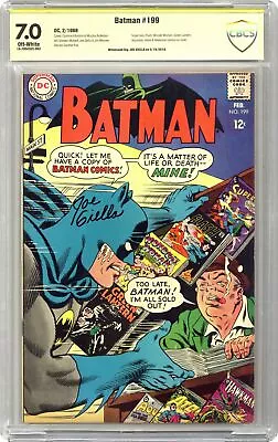Buy Batman #199 CBCS 7.0 SS Giella 1968 19-205C52E-002 • 325.73£
