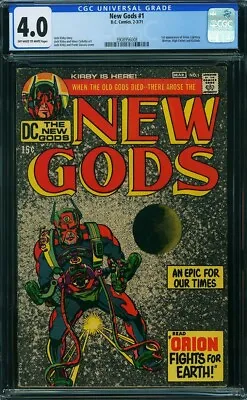 Buy New Gods 1 Cgc 4.0 • 135£