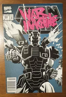 Buy Iron Man #282 (1992) 1st Full Appearance Of War Machine Newsstand • 28.10£