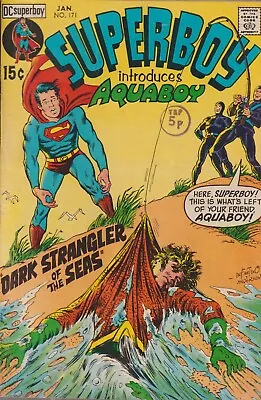 Buy Dc Comics Superboy #171 (1971) 1st Print F • 7.95£