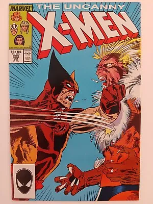 Buy Uncanny X-Men # 222 Marvel 1987 Classic Cover Wolverine Vs Sabertooth Marauders • 10.44£
