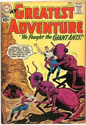 Buy My Greatest Adventure  # 55     FINE VERY FINE      May  1961     See Photos • 60.05£