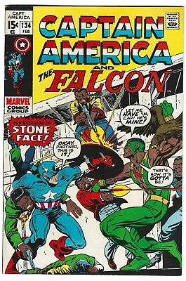 Buy Marvel CAPTAIN AMERICA AND THE FALCON #134 (Feb 1971) 1st Sarah Wilson (G. Colon • 79.15£