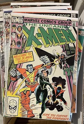 Buy 🔑Uncanny X-Men #171 Rogue Joins The X-Men Marvel Comics 1983🔑 • 8.19£