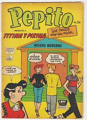 Buy Millie The Model #32 In Spanish! 1958 Variant-c La Prensa Mexican Pepito #53 • 28.02£