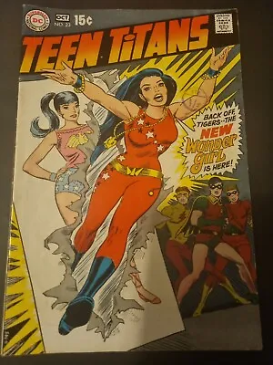 Buy Teen Titans # 23 Dc Comics 1969 Wonder Girl New Costume • 70£