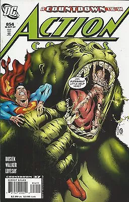 Buy Superman Action Comics 854 Cover A First Print 2007 Kurt Busiek John Livesay DC • 10.82£