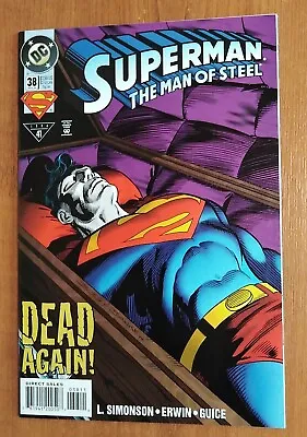 Buy Superman The Man Of Steel #38 - DC Comics 1st Print • 6.99£